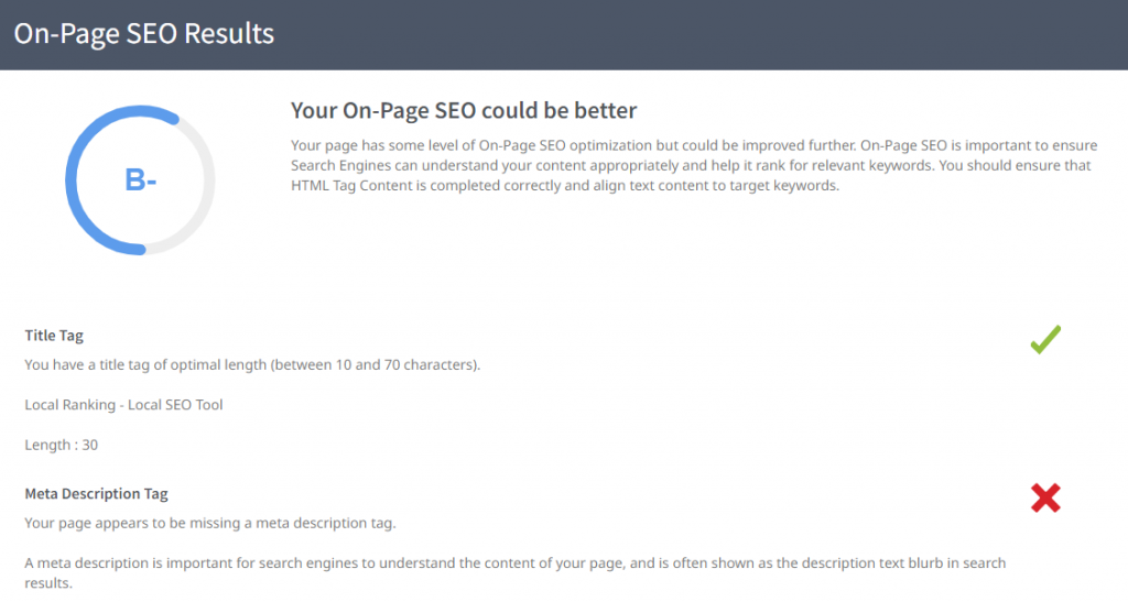 on page seo