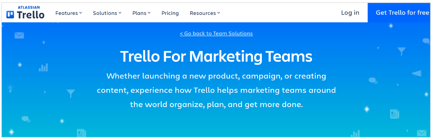 Trello per team di marketing